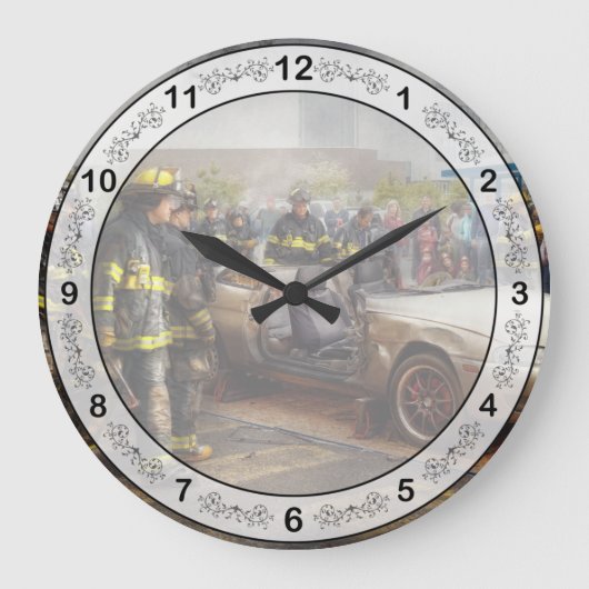 Grande Horloge Ronde Firemen (Recto)