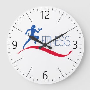 Grande Horloge Ronde Fitness