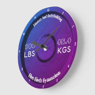 Grande Horloge Ronde Fitness Et Bodybuilding Gymnasium 100LBS/45.4KGS