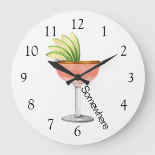 Grande Horloge Ronde Five O'Clock Somewhere Margarita