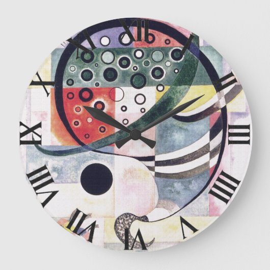 Grande Horloge Ronde Fixe - Kandinsky (Recto)