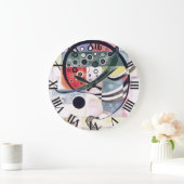 Grande Horloge Ronde Fixe - Kandinsky (Maison)