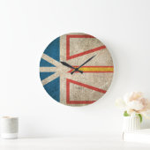 Grande Horloge Ronde Flag of Newfoundland (Maison)
