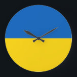 Grande Horloge Ronde Flag of Ukraine Clock<br><div class="desc"></div>