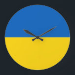 Grande Horloge Ronde Flag of Ukraine Clock<br><div class="desc"></div>