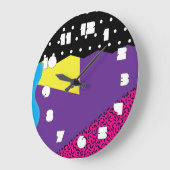 Grande Horloge Ronde Flashback to the 80 s (Angle)