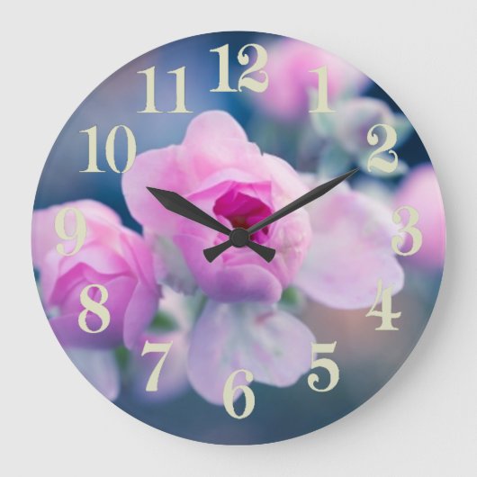 Grande Horloge Ronde Fleur (Recto)