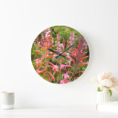 Grande Horloge Ronde Fleur de Bugle Lily (Watsonia), Cap Est (Maison)
