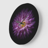 Grande Horloge Ronde Fleurs 20 (Angle)