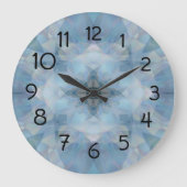 Grande Horloge Ronde Fleurs douces (Recto)