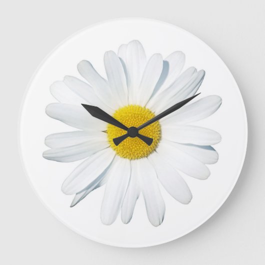 Grande Horloge Ronde Fleurs | Taille unique (Recto)
