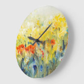 Grande Horloge Ronde Flore Sway II (Angle)