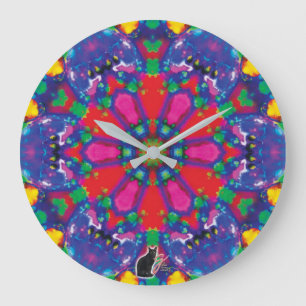 Grande Horloge Ronde Florence Kaleidoscope
