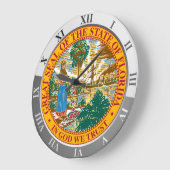 Grande Horloge Ronde Floride (Angle)