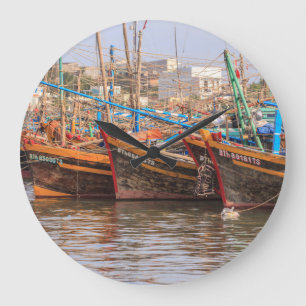 Grande Horloge Ronde Flotte de pêche
