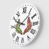 Grande Horloge Ronde Flutterby 1 (Angle)