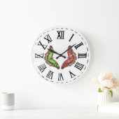 Grande Horloge Ronde Flutterby 1 (Maison)