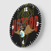 Grande Horloge Ronde Flying Eyeball (Angle)