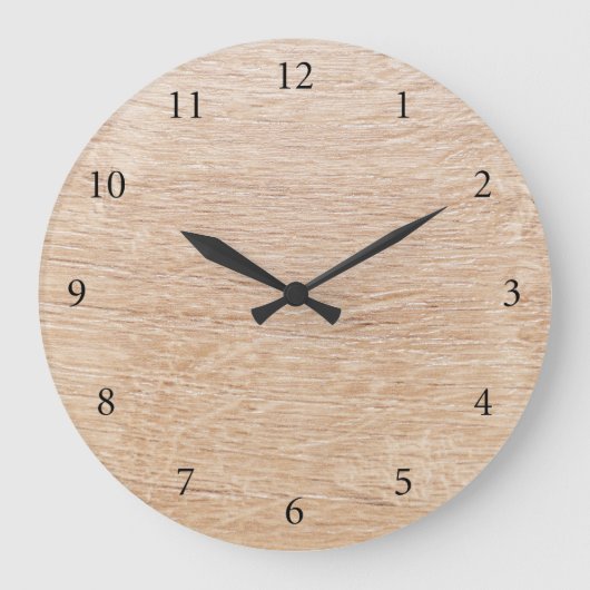 Grande Horloge Ronde Fond du bois (Recto)