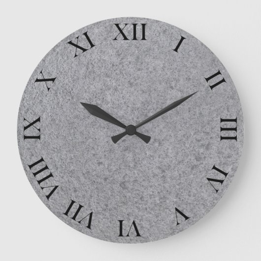 Grande Horloge Ronde Fond du schiste (Recto)