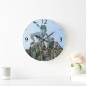 Grande Horloge Ronde Fontaine Neptune à Berlin (Maison)