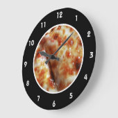 Grande Horloge Ronde Food Kitchen Wall (Angle)