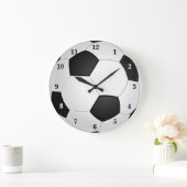 Grande Horloge Ronde Football (Maison)