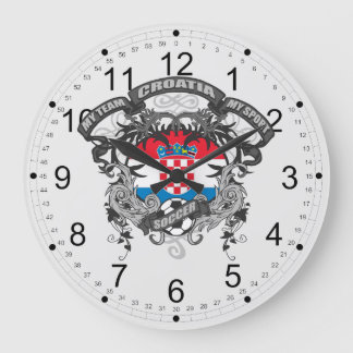 Grande Horloge Ronde Football Croatie