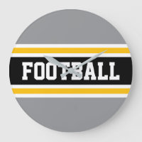 FOOTBALL Gris Blanc Noir Orange Rayures de course