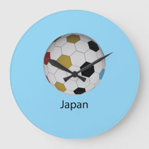 Grande Horloge Ronde Football japonais