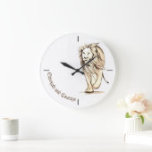 Grande Horloge Ronde Force et Courage (Maison)