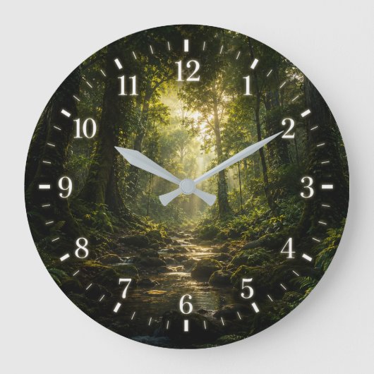 Grande Horloge Ronde Forest Clock 2026 Version (Recto)