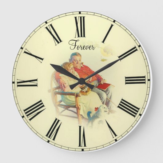 Grande Horloge Ronde Forever (Recto)