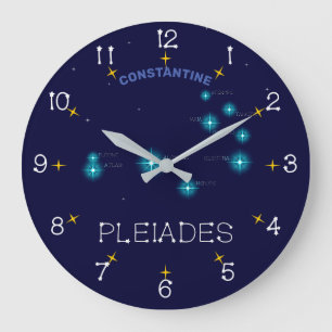 Grande Horloge Ronde Formation de l'hémisphère nord Pleiades Star