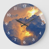 Grande Horloge Ronde Formation de nuages dramatiques (Recto)