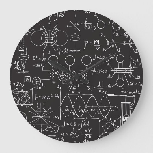 Grande Horloge Ronde Formules scientifiques : Patte de calcul du tablea (Recto)