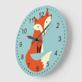 Grande Horloge Ronde Fox (Angle)