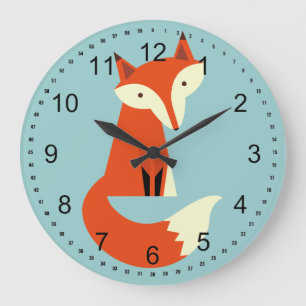 Grande Horloge Ronde Fox