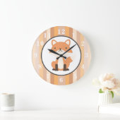 Grande Horloge Ronde Fox (Maison)