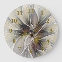 Fractale florale, fleur d'imaginaire avec des