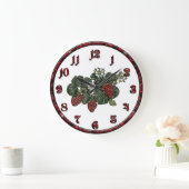 Grande Horloge Ronde Fraise (Maison)