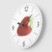 Grande Horloge Ronde Fraises (Angle)