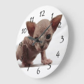Grande Horloge Ronde Freaky Cute Furless (Angle)