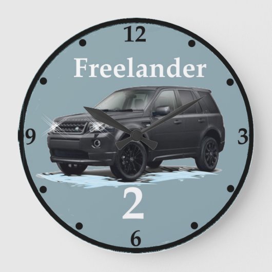 Grande Horloge Ronde Freelander Wall Clock (Recto)