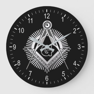 Grande Horloge Ronde Freemasonry symbol