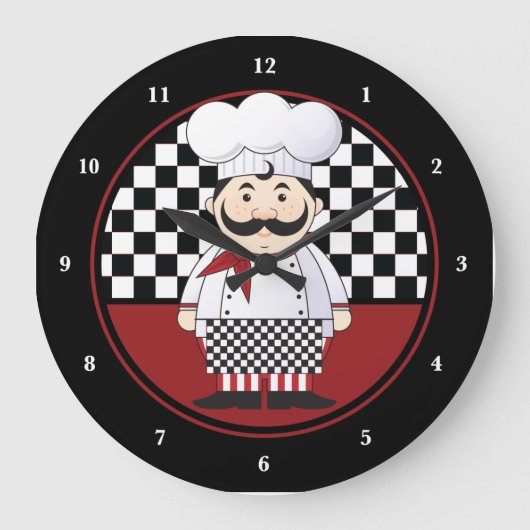 Grande Horloge Ronde French Chef (Recto)