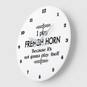 Grande Horloge Ronde French Horn (Angle)