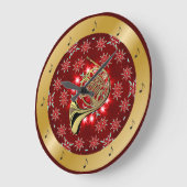 Grande Horloge Ronde French Horn Silver (Angle)