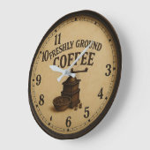 Grande Horloge Ronde Fresh ground coffee rustic café (Angle)