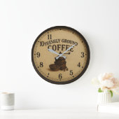 Grande Horloge Ronde Fresh ground coffee rustic café (Maison)